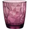 Bormiolli Poháre DIAMOND fialová 6 x 300 ml