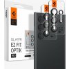Spigen Camera Cover Optik.TR ”EZ FIT” Camera Protector 2-Pack Galaxy S24 Ultra Black AGL07425