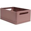 EXACOMPTA Úložná krabica A4 ružová