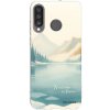 Picasee silikonový průhledný obal pro Huawei P30 Lite - NOTHERN SILENCE