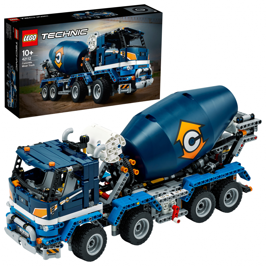 LEGO® Technic 42112 Nákladiak s miešačkou na betón od 150,46 € - Heureka.sk
