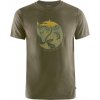 Fjällräven Arctic Fox T-shirt M, Farba DARK OLIVE, Veľkosť XS