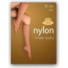 Podkolienky Nylon Knee-Socks 20 DEN - 5 párov - camel