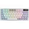 ASUS ROG Azoth herná klávesnica US (90MP031A-BKUA11) WiFi (USB prijímač) / Bluetooth / Lokalizácia US / Programovateľné klávesyBiela