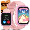 Inteligentné hodinky pre deti ZeeTech Smart watch pre deti hodinky zvonenie poľština ružový
