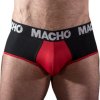 Macho - Ms26n Slip Black/Red M