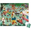 Janod Puzzle Rodina medveďov 54 ks