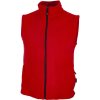 BENNON FLEECE VEST RED / Fleecová vesta - červená XL