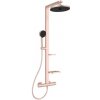 Sprchový systém Ideal Standard Alu+ s poličkou rosé BD583RO