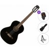 Fender CN-60S WN SET 4/4 Black Klasická gitara