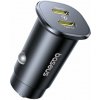 NONAME Baseus GoTrip Nabíjačka do Autá 2x USB-C 30W Cosmic Black 6932172687243