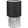 Stolná lampa Rabalux 74068 Nalisa 1xE14, max.40W,čierna,mramorový efekt
