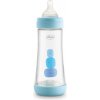 Chicco láhev kojenecká Perfect 5 silikon modrá 300 ml