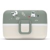 MonBento svačnový box Tresor Graphic Racoon zelená