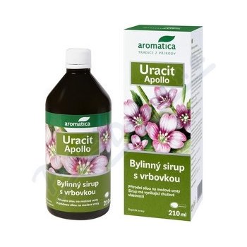 Aromatica Uracit Apollo Bylinný Sirup s Vrbovkou sirup 210 ml