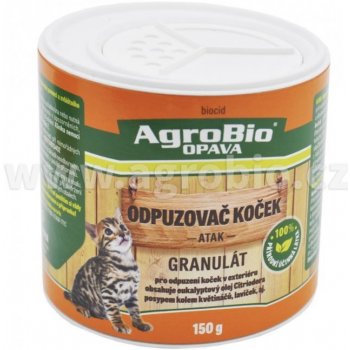 Agrobio Odpuzovač koček granulát Atak 150 g