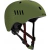 PUMPTRACK Juniorská cyklistická BMX přilba IN-MOLD, 48-54 cm, khaki