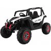RAMIZ ELEKTRICKÁ AUTÍČKO JEEP UTV - MX - LCD - BIELA - 4X4 - 12V - MOTOR -4x45W BATÉRIA- 2 x 12V/7Ah - 2025