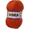 Madame Tricote Paris Dora Tmavo oranžová 031