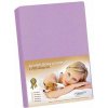 Prestieradlo Bellatex Jersey s elastanom - 120 x 200 cm - fialová (2877)