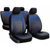 Pokter Autopoťahy pre Volkswagen Golf (VII) 2012-2020 Design Leather modré 2+3