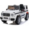 Mamido Mamido Elektrické autíčko Mercedes G63 AMG 4x4 EVA kolesá biele