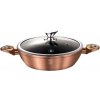 BerlingerHaus pekáč s pokrievkou 28cm BH-1519 Rose Gold Metallic Line