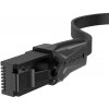 Vention IBABI Flat CAT6 UTP Patch, 3m, černý