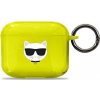 Karl Lagerfeld Case Karl Lagerfeld KLA3UCHFY kryt Apple AirPods 3 žlutý/žlutý Choupette