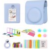 LoveInstant Case Set 8v1 Príslušenstvo pre FujiFilm INSTAX Mini 12 / Blue