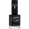 Lak na nechty Rimmel Black Obsession 12 ml