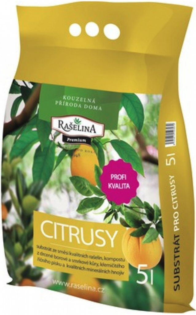 Nohel garden Substrát RAŠELINA PREMIUM pro citrusy 5 l