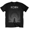 Korn Tričko Radiate Glow Unisex Black XL