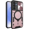 Techsuit CamGuard Pro puzdro pre Samsung Galaxy S25 – ružovo‑zlaté (Rose Gold)