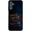 Picasee silikónový čierny obal pre Samsung Galaxy A05s A057G - Neon Nights