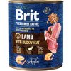 Brit Premium by Nature Lamb with Buckwheat 800g konzerva pre psov