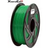 XtendLAN PLA filament 1,75mm priehľadný zelený 1kg