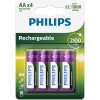 Philips AA 2100mAh 4ks R6B4A210/10 + záruka 3 roky zadarmo