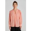 BLÚZKA GANT REL COT SILK BLOUSE PEACHY PINK
