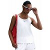 Dámsky top Nike One Classic Dri-Fit Tank - white/black - Biely (XS)