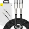 Baseus CATJK-D01 Cafule USB-C / USB-C 100W 5A, 2m, černý