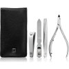 Zwilling Classic Inox pinzeta 1 ks + klieštiky na nechty 1 ks + pilník na nechty 1 ks + klieštiky na nechtovú kožičku 1 ks + púzdro kozmetická sada