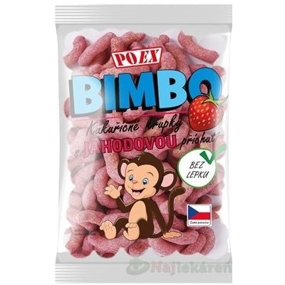 Provita CHRUMKY Poex Bimbo kukuričná jahoda 100 g 100 g