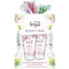 Fenjal Miss Floral Fantasy sprchový gel 75 ml + telové mlieko 75 ml + kozmetická taštička darčeková sada