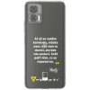 Picasee silikónový prehľadný obal pre Motorola Edge 30 Neo - Kazma - SVĚT PATŘÍ TĚM, CO SE NEPOSEROU
