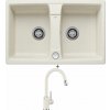 Blanco LEXA 8 biela soft s excentrom 527096 + Blanco MIDA-S biela soft 526968