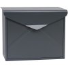 Poštová schránka BK.57.AM so zvýšenou odolnosťou proti dažďu antracit oceľ