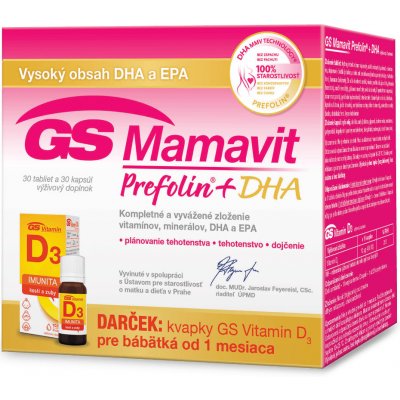 GS Mamavit Perfolin + DHA 60 kapsúl