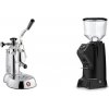 La Pavoni Stradivari Lusso + Eureka Nadir 65 Touch, black