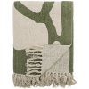 Bloomingville Prehoz z recyklovanej bavlny Dalmine Green 130 x 160 cm